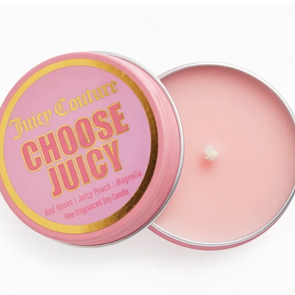 Juicy Couture CHOOSE JUICY Scented Travel Candle BRAND NEW